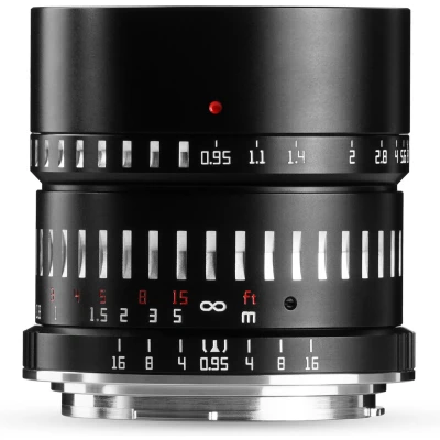Afbeelding van TTArtisan Fuji X mount Portretlens 50 mm f/ 0.95 APS C Zwart/Grijs