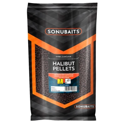 Afbeelding van Sonubaits Halibut Pellets 6mm 900 gram en sticks visvoer