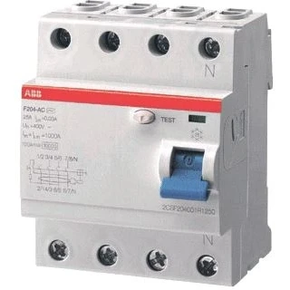 Afbeelding van Abb system pro m compact aardlekschakelaar 4p 100a 500ma a type f 204 a100 0 5 2csf204101r4900