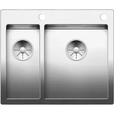Afbeelding van Blanco spoelbak CLARON 340/180 IF/A trekknop 521647