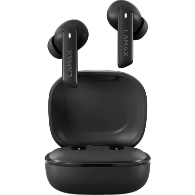 Afbeelding van Lamax Clips1 In Ear headset Bluetooth Stereo Zwart Indicator voor batterijstatus, Headset, Oplaadbox, Volumeregeling, Mono, Bestand tegen zweet, Touchbesturing