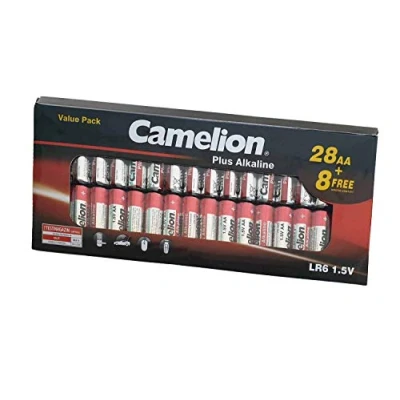 Afbeelding van Camelion Plus LR06 AA batterij (penlite) Alkaline 1.5 V 36 stuk(s)