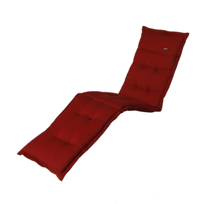 Afbeelding van Madison Ligbed kussen 60x200 cm Rib red