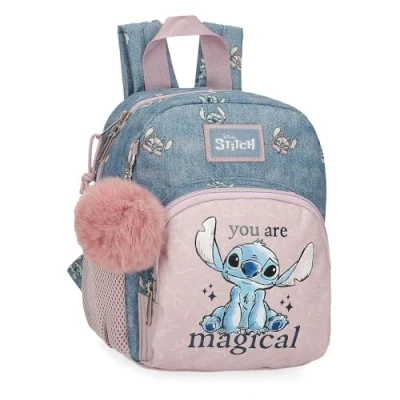 Afbeelding van Joumma Disney Stitch You Are Magical kleuterschoolrugzak, Blauw, 19 x 24 10 cm, polyester, 4,56 l, kleuterschool rugzak