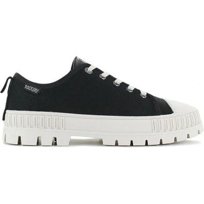 Afbeelding van DOCKERS by Gerli 52KC201 Dames Vrijetijdsschoenen Schoenen Canvas Zwart 710100 Maat EU 39 UK 6