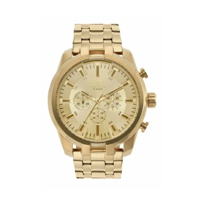 Afbeelding van Diesel heren Split horloge DZ4590 in de kleur Goud