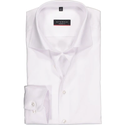 Afbeelding van Eterna overhemd mouwlengte 7 extra lange mouwen Modern fit normale wit effen