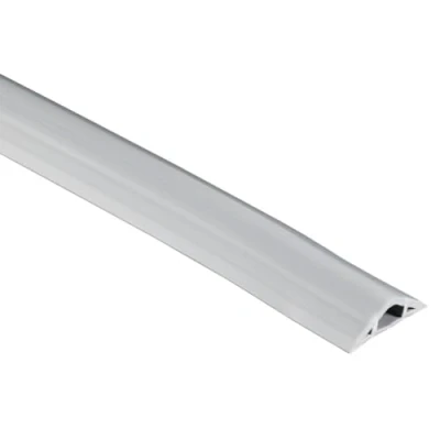 Afbeelding van Hama Flexibele kabelgoot, zelfklevend, halfrond, 180 x 3 1 cm, PVC, grijs