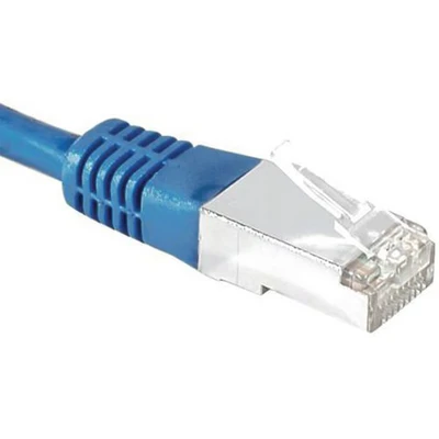 Afbeelding van Netwerkkabel DEXLAN RJ45 CAT 6 S/FTP blauw 1 M