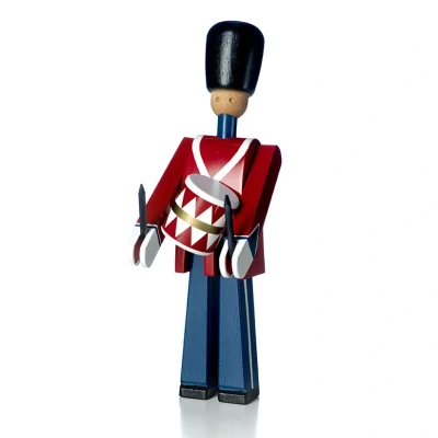 Afbeelding van Kay Bojesen Denmark trommelaar rood/blauw