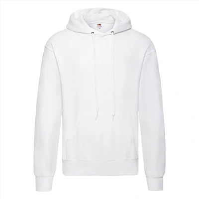 Afbeelding van Fruit of the Loom Classic Hoodie Wit M