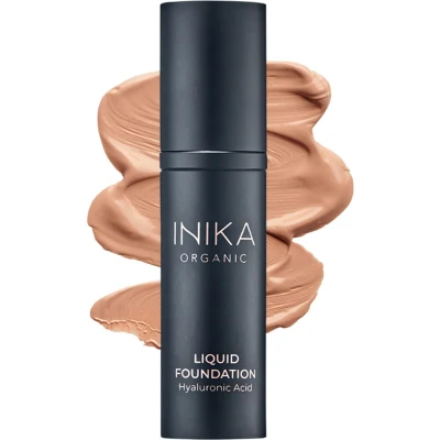 Afbeelding van INIKA Foundation met Hyaluronzuur Tan Vegan 100% Natuurlijk Verzorgend Alle huidtypes Minerale make up