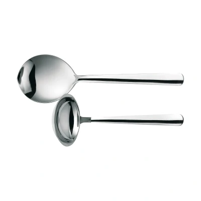 Afbeelding van Fiskars Functional Form serveerbestek 2 delig Glanzend