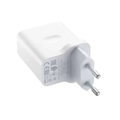 Afbeelding van Originele power adapter oplader USB A aansluiting 18W van Realme Wit Kunststof