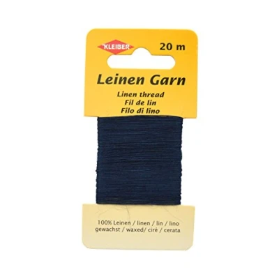 Afbeelding van Kleiber Linnen Draad, Navy, 4.8x6.2x0.4 cm