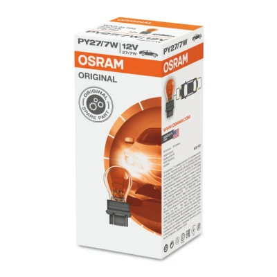 Afbeelding van Osram PY27/7W Gloeilamp 12V WX2.5x16q Original Line 10 Stuks