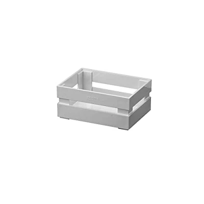 Afbeelding van Guzzini Eco Kitchen, TIDY&amp;STORE Houten S Grijs, 15,3 x 11,2 h7 cm 16990233