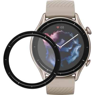 Afbeelding van kwmobile Beschermfolie geschikt voor Huami Amazfit GTR 3 Schermbeschermer 2 x screenprotector smartwatch anti kras