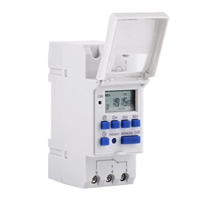 Afbeelding van digitale programmeerbare timer, wekelijkse elektrische tijdprogrammer, dagelijkse en programma&#039;s (220 V)