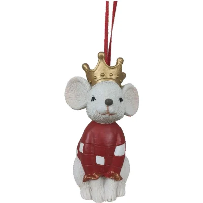 Afbeelding van Kerstversiering DKD Home Decor Hars dieren (4,5 x 4 7 cm) (6 Stuks)