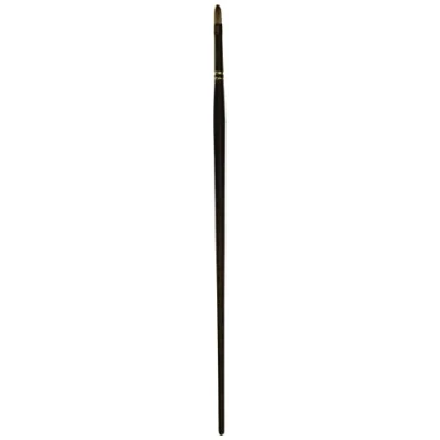 Afbeelding van Winsor &amp; Newton 5505006 Monarch professioneel synthetisch haar penseel voor olieverf of acrylverf Kattentong, kort Nr 6,