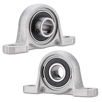Afbeelding van Boring Diameter Kogellager Kussenblok, KP001 12mm Kussenblok Lagers Flens Auto Zelfinstellende Middengemonteerde Ondersteuning