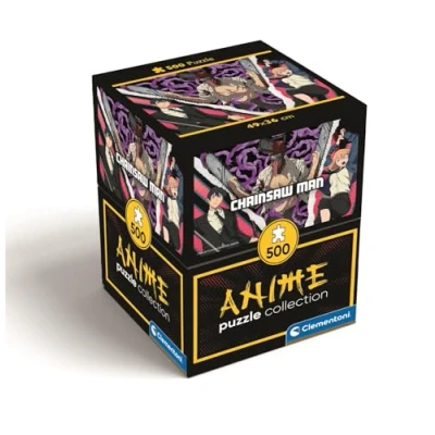 Afbeelding van CLEMENTONI, PZL 500 CUBE ANIME CHAINSAW MAN 1, 35606