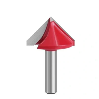 Afbeelding van 1Pc 8mm 3D V Graveren Bit CNC Frees Frezen for Hout Wolfraam Houtbewerking 60/90/120 Graden Frees(8X32X90)