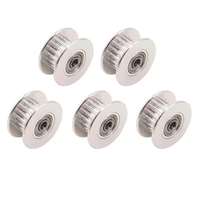 Afbeelding van WINSINN 2GT GT2 Aluminium Timing Belt Idler Pulley Tandloze 20 Tanden Tand 3mm Boor voor 3D Printer 6MM Breedte Belt, 20T Bore, With Tooth, 0