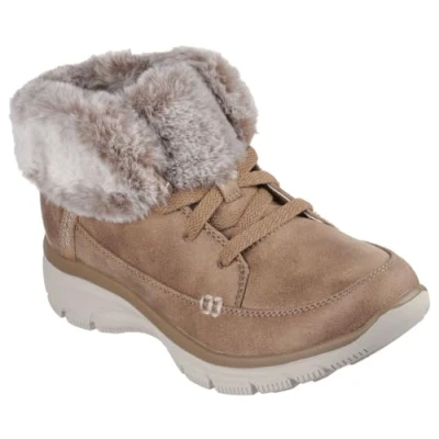 Afbeelding van Skechers Easy Going Chilly Standards enkellaars voor dames, bruin, 37 EU