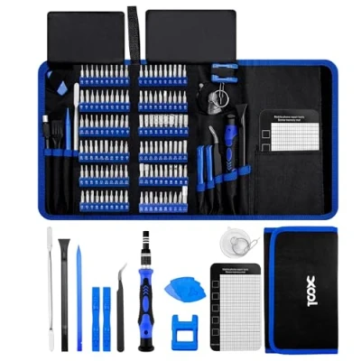 Afbeelding van XOOL 140 in 1 Precisie Schroevendraaierset, Magnetische Mini Gereedschapset, Reparatie Gereedschapset voor Computer, iPhone, iPad, Laptop, PS4, PS5, Xbox, Smartphone, MacBook enz.