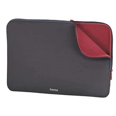 Afbeelding van Hama Tas voor tablet en notebook tot 11,6 inch (tablettas, laptoptas notebook, tablet, iPad, iPad Pro, MacBook, Surface inch, hoes, case, laptophoes, sleeve) grijs