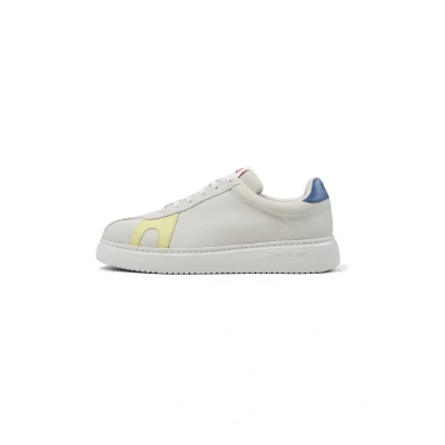 Afbeelding van Camper Runner K Twins Sneakers laag, Heren, Maat: 42, Weiß natural Leer