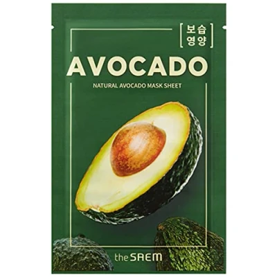 Afbeelding van Natural Avocado Mask Sheet Mascariilla Aguacate 21 ml