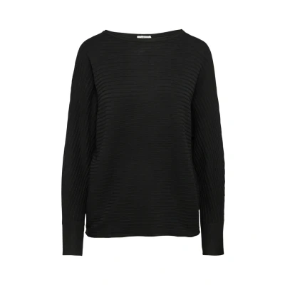 Afbeelding van s.Oliver Trui, Dames, Maat: 34, Schwarz