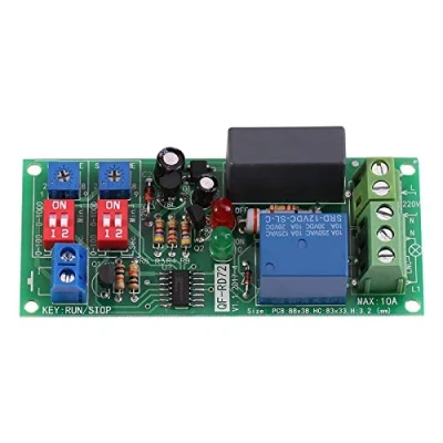 Afbeelding van P3 Programmeerbare Cyclische Timer 220V Infinite Cycle Relais Met Aan/Uit Seconden Schakelaar Module 1Pc AC100V 250V Instelbare Oneindige Vertraging