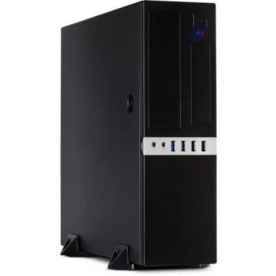 Afbeelding van Inter Tech IT 503 computerbehuizing Mini Toren Zwart