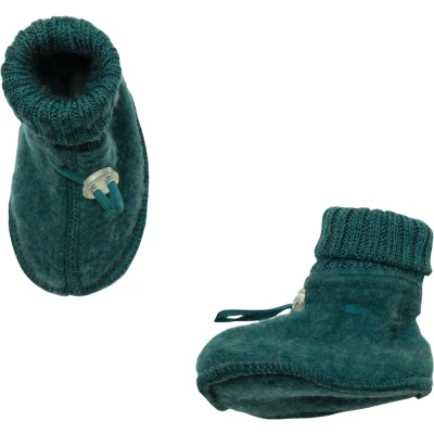 Afbeelding van JoHa Kinder Schuhe Schlafschuhe Peacock Melang 60