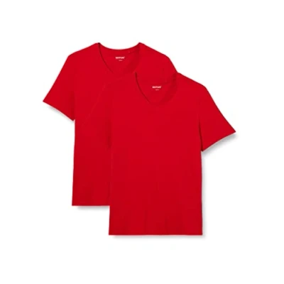 Afbeelding van MUSTANG Heren T shirt (verpakking van 2), chili pepper 7189, S