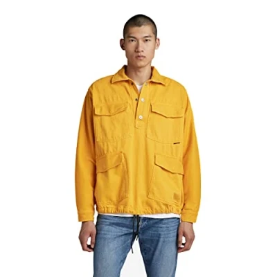 Afbeelding van G STAR RAW Heren Unisex Shanorak Jackets, geel, M