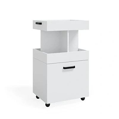 Afbeelding van Vicco Rolcontainer &quot;Kamber&quot;, Wit, 50 x 89 cm
