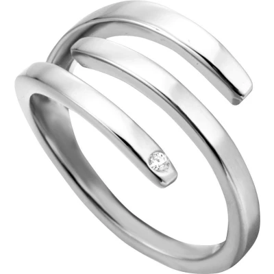 Afbeelding van Esprit ESRG001614 Iva Ring Zilver Zilverkleurig