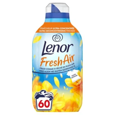 Afbeelding van Lenor Wasverzachter Fresh Air Zonnestralen 60 Wasbeurten 840 ml