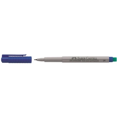 Afbeelding van Faber Castell 152451 Marker Multimark S, niet permanent, blauw, 1 stuk