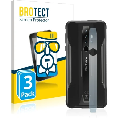 Afbeelding van BROTECT Screenprotector voor Blackview BV6300 Pro (ALLEEN Camera Lens) Folie Beschermfolie Beschermglas transparant (3 Stuks)