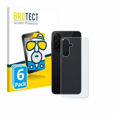 Afbeelding van BROTECT Screenprotector voor Samsung Galaxy A26 5G (Achterkant) Folie Beschermfolie matte (6 Stuks)
