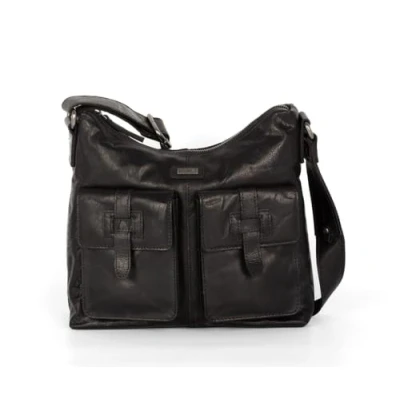 Afbeelding van Spikes &amp; Sparrow Schoudertas echt leder