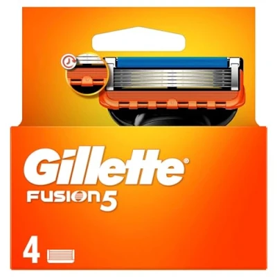 Afbeelding van GILLETTE Fusion Scheermessen 4 stuks