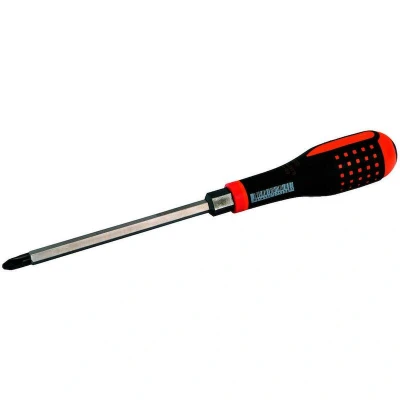 Afbeelding van Bahco Schroevendraaier ERGO™ driecomponentengreep doorlopend blad Phillips PH1 x 100 mm BE 8610TB