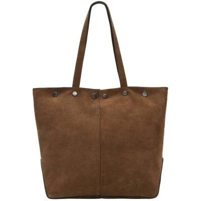 Afbeelding van LIEBESKIND BERLIN Leren schoudertas Tote Bag Safari bruine